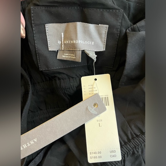 Anthropologie Somerset black dress size L - Picture 5 of 5